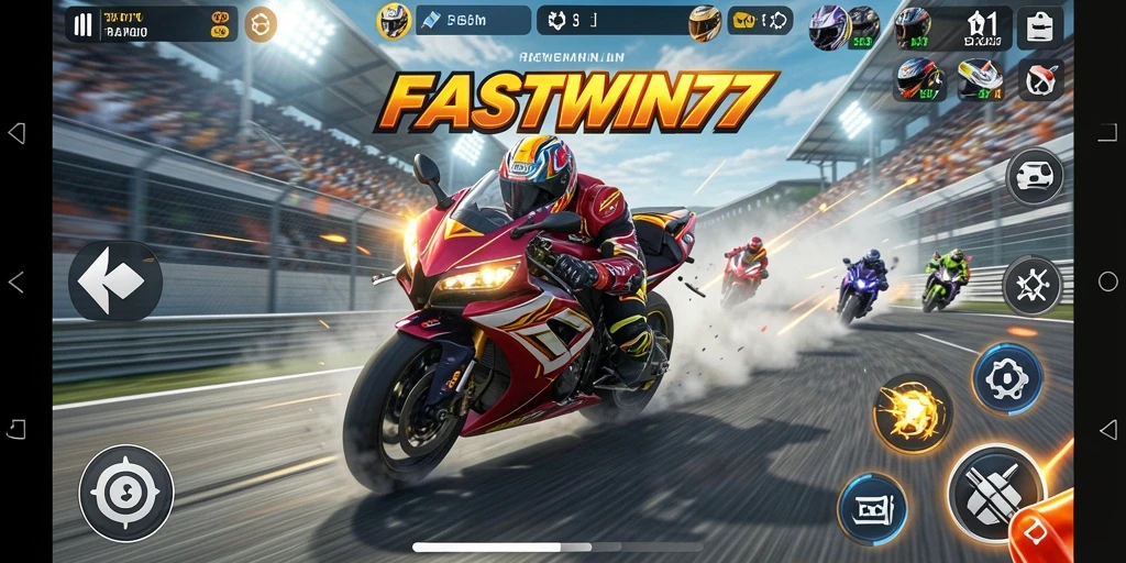 Gambaran gameplay seru dan mendebarkan dalam FASTWIN77.
