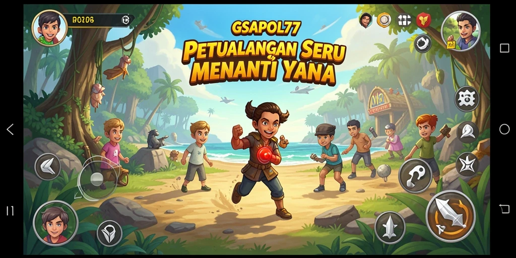 Tampilan gameplay GSAPOL77 menampilkan petualangan seru dan keindahan dunia terbuka.