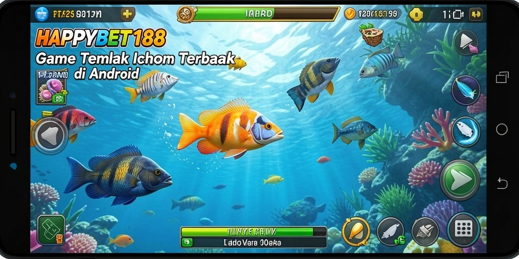 Tampilan gameplay seru Tembak Ikan di HAPPYBET188.