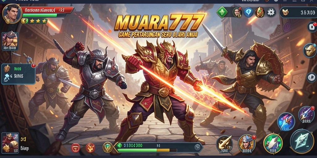 Tampilkan aksi seru dalam gameplay Fighting MUARA777.